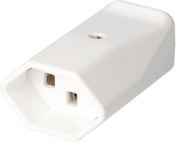 prise TH type 23 3 pôles blanc