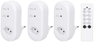 Kit de prises radio-commandées type 13 avec télécommande