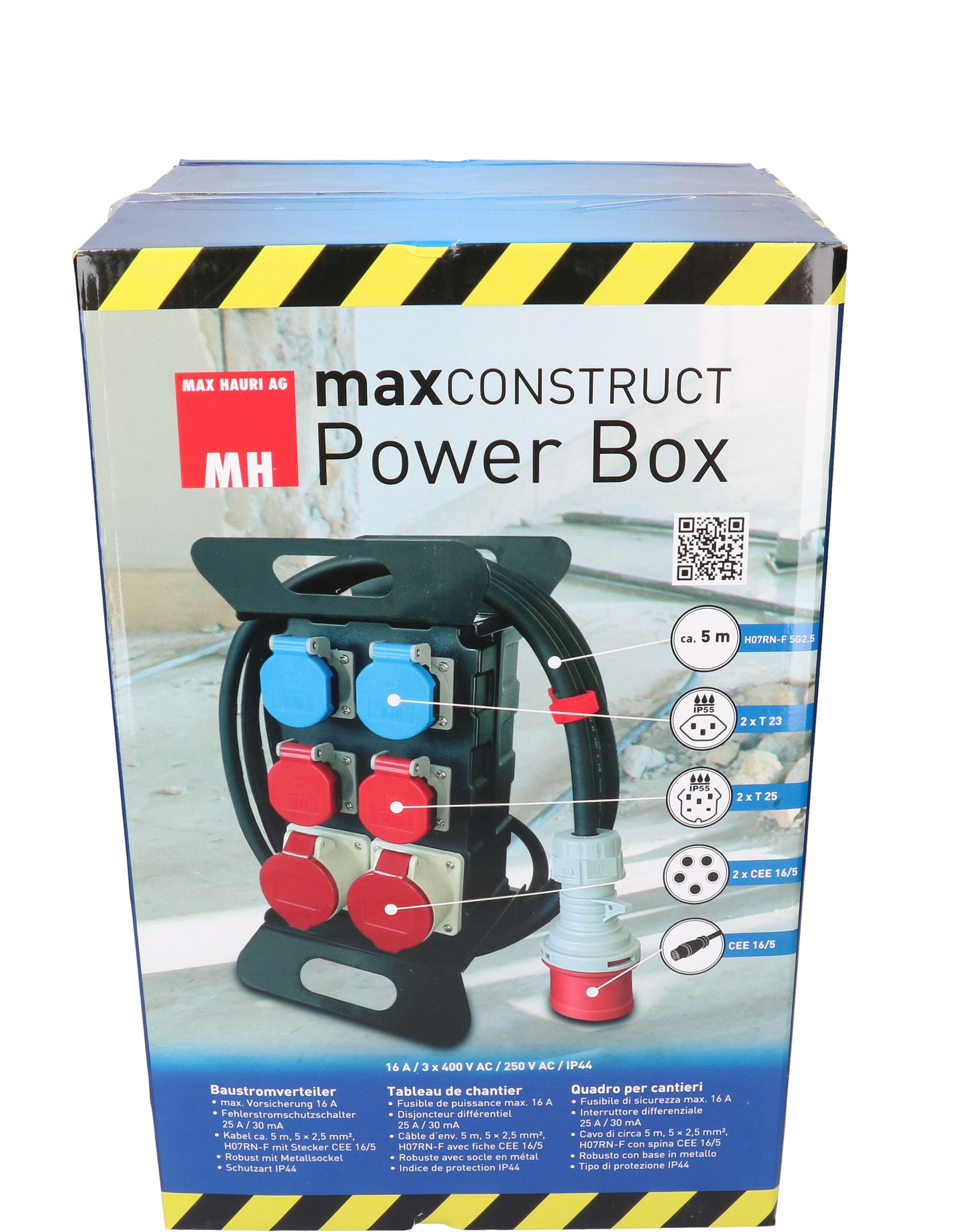 distributeur de courant noir