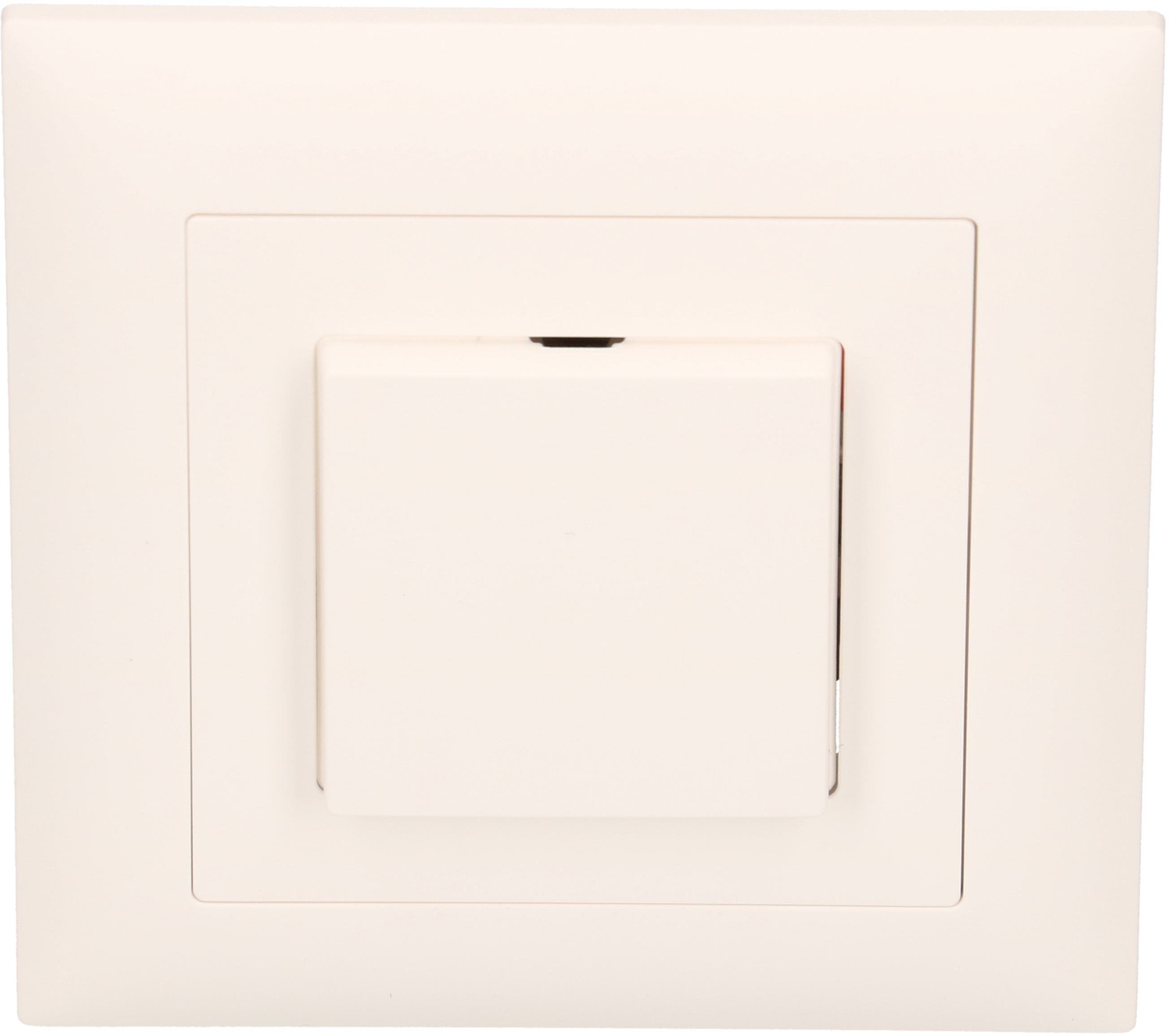 Druckschalter Schema 3 UP EdizioDue weiss