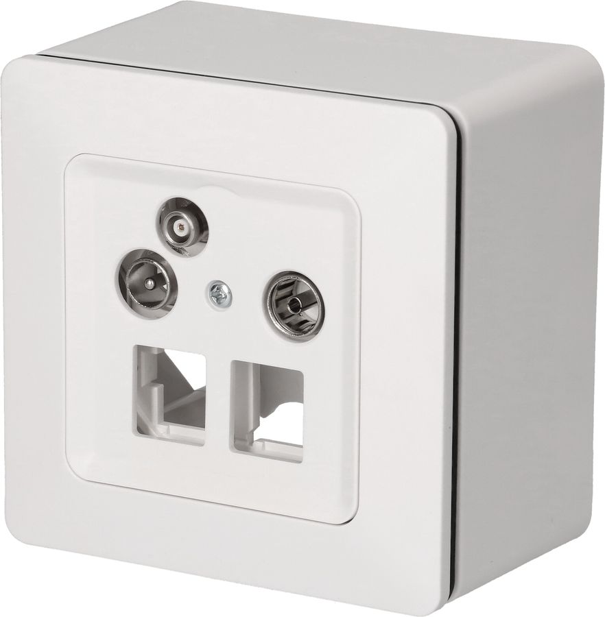 multimedia radio/TV/dati/rete 19dB AP priamos bianco