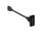 accessoire multimédia 45x22.5 anthracite 1x DisplayPort