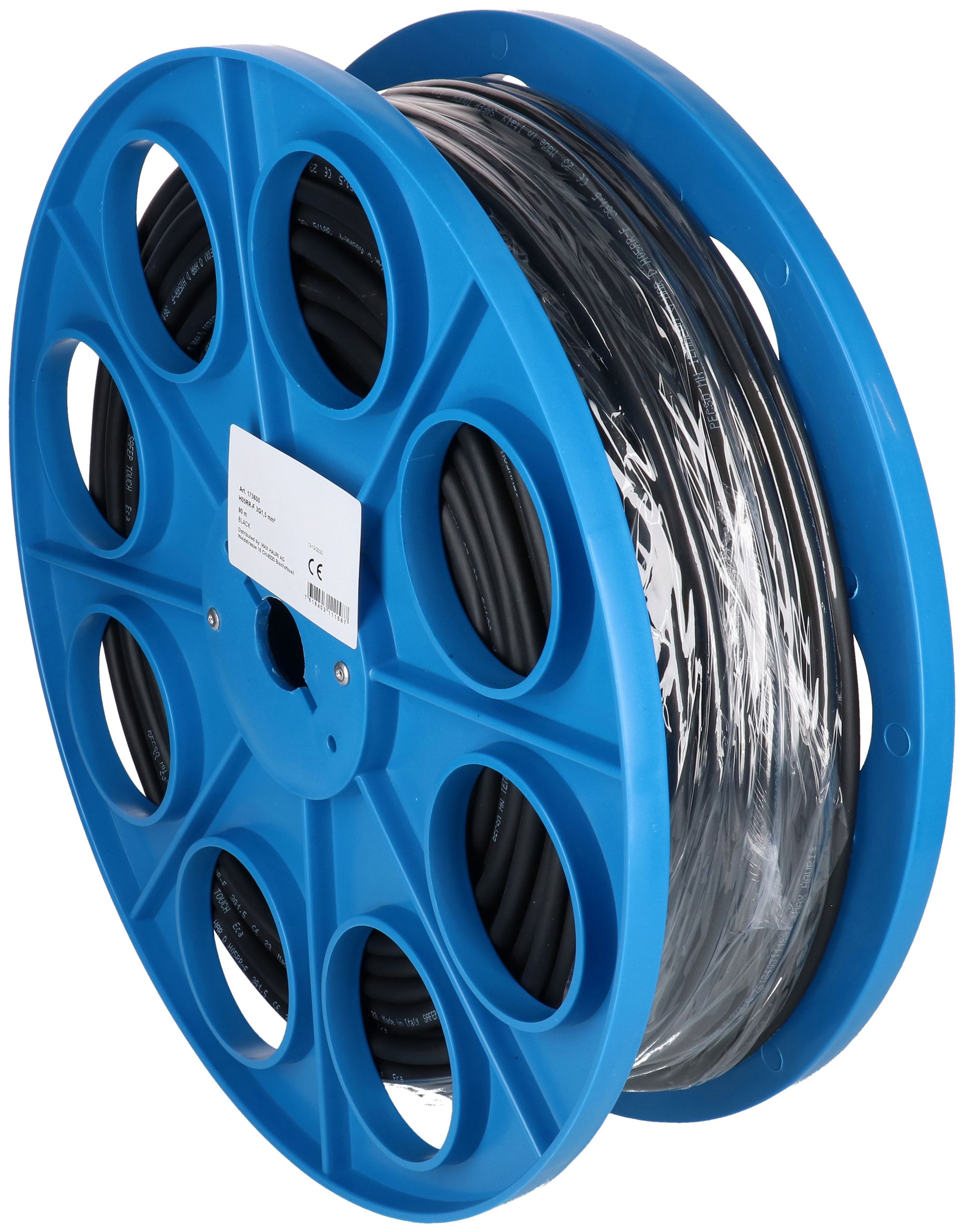 câble GD H05RR-F3G1.5 noir