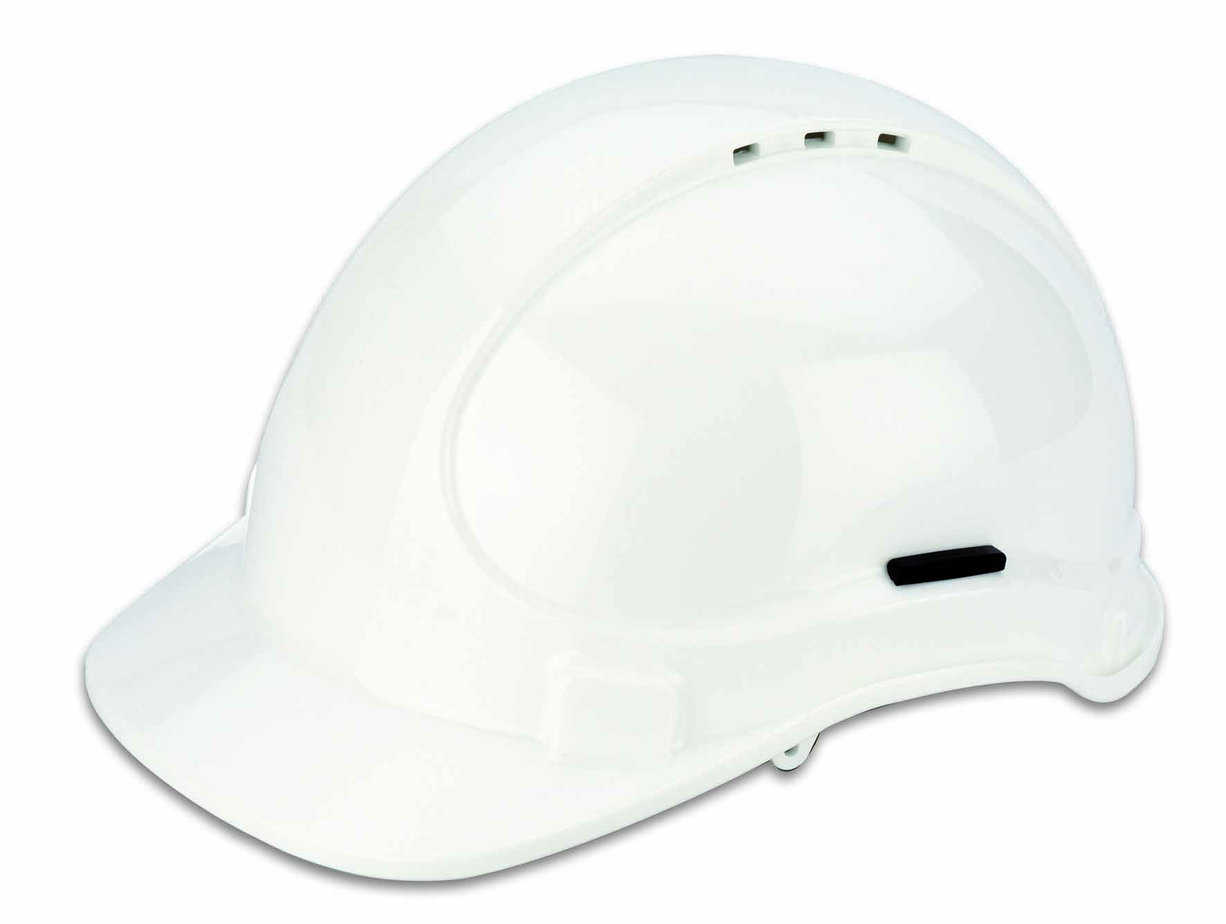 Casque de protection pour électriciens et industriels blanc