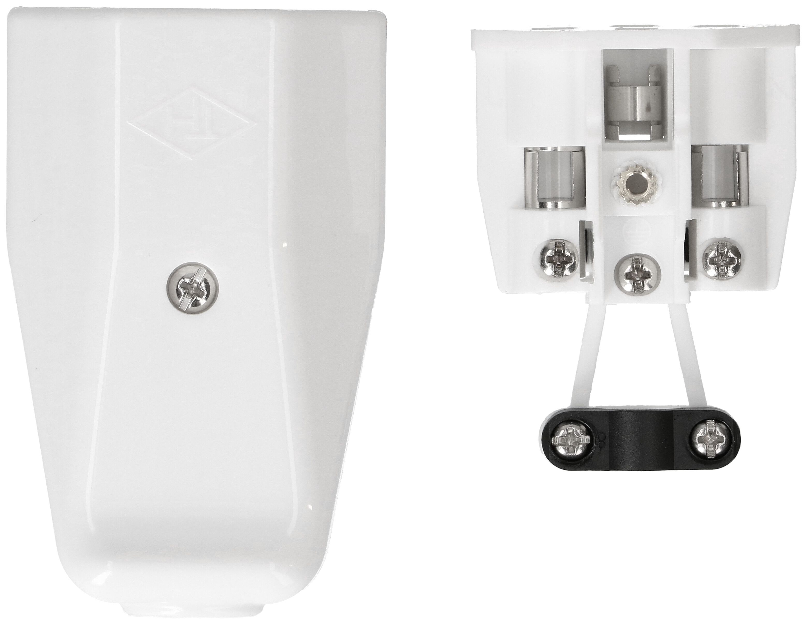 prise TH type 23 3 pôles blanc