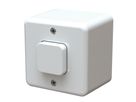Interrupteur à poussoir MH schéma 3 AP blanc