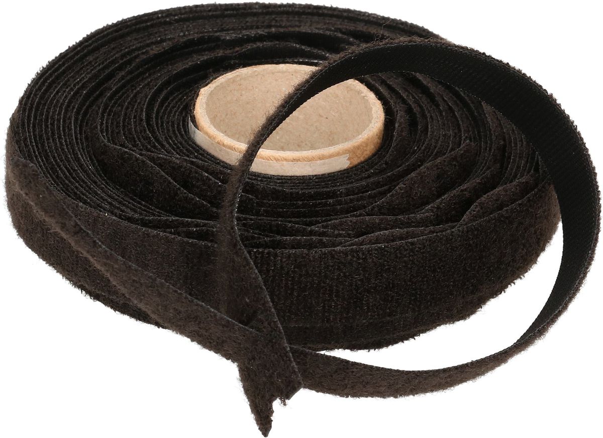 Collier de câblage velcro 16mmx300mm noir 25 pièces