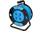 enrouleur de câble 4x type 13 50m noir bleu
