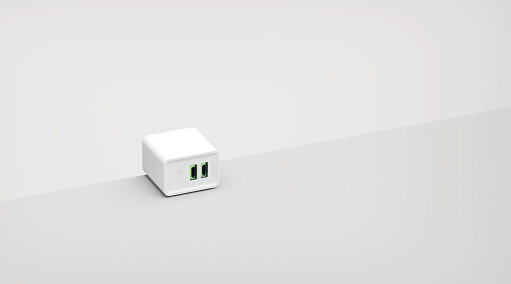 LIBERTY unité de prise de courant Piccolo avec USB-C/C 150W blanc