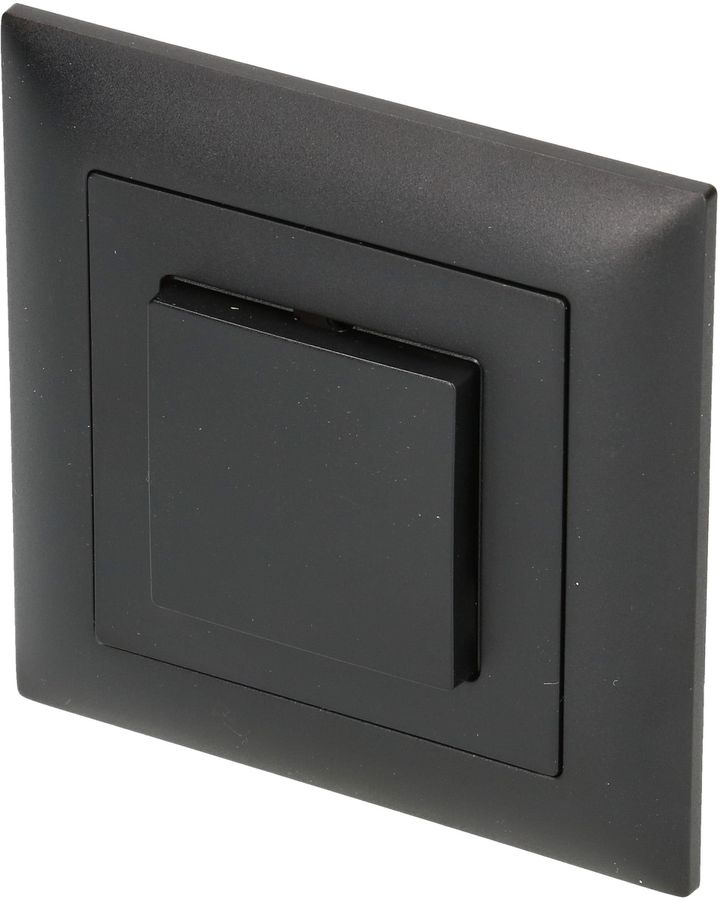 interrupteur à poussoir schéma 6 ENC EdizioDue noir