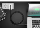 USB-C Kabel USB4 0.8m schwarz