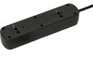 Steckdosenleiste Basic Line 5x Typ 13 schwarz 1.5m