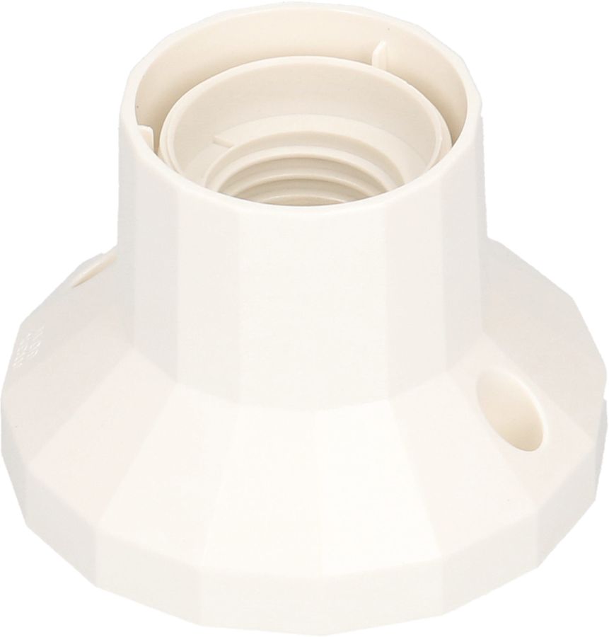 douille de plafond E27 blanc
