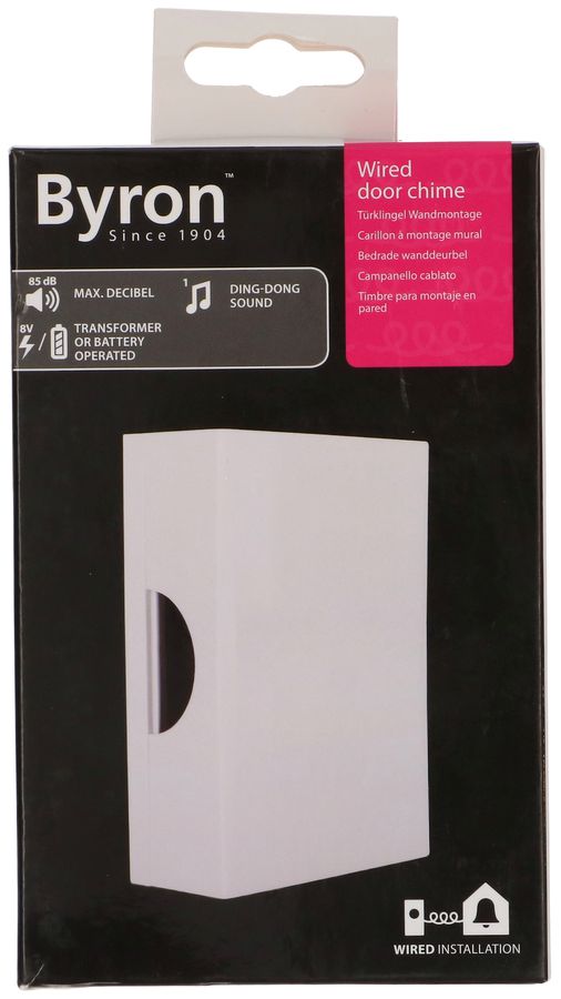 carillon 771 avec fil blanc Ding Dong