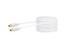 câble de raccordement HDMI 3m blanc