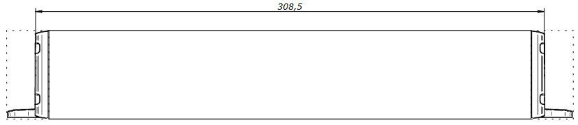 CUBO bloc multiprise blanc 4x type 13 1x USB-A/C