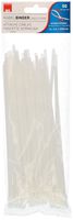 attache câbles redissolvable 4.6x200mm blanc / 50 pièces