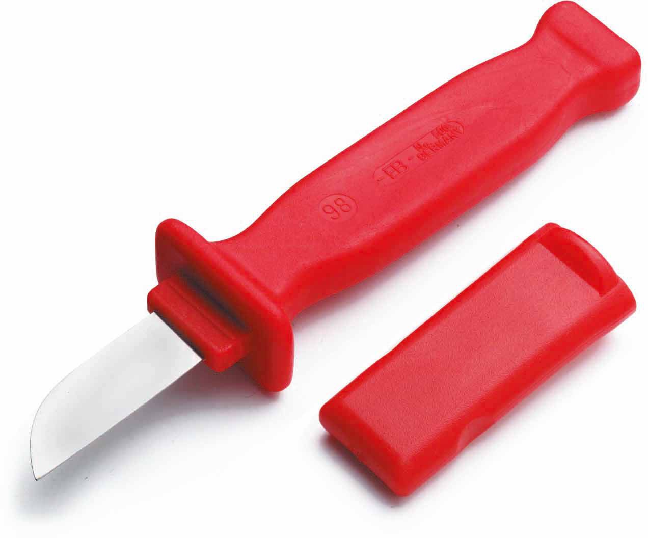 1000 V Couteau de sécurité pour câbles droit lame forte 50mm