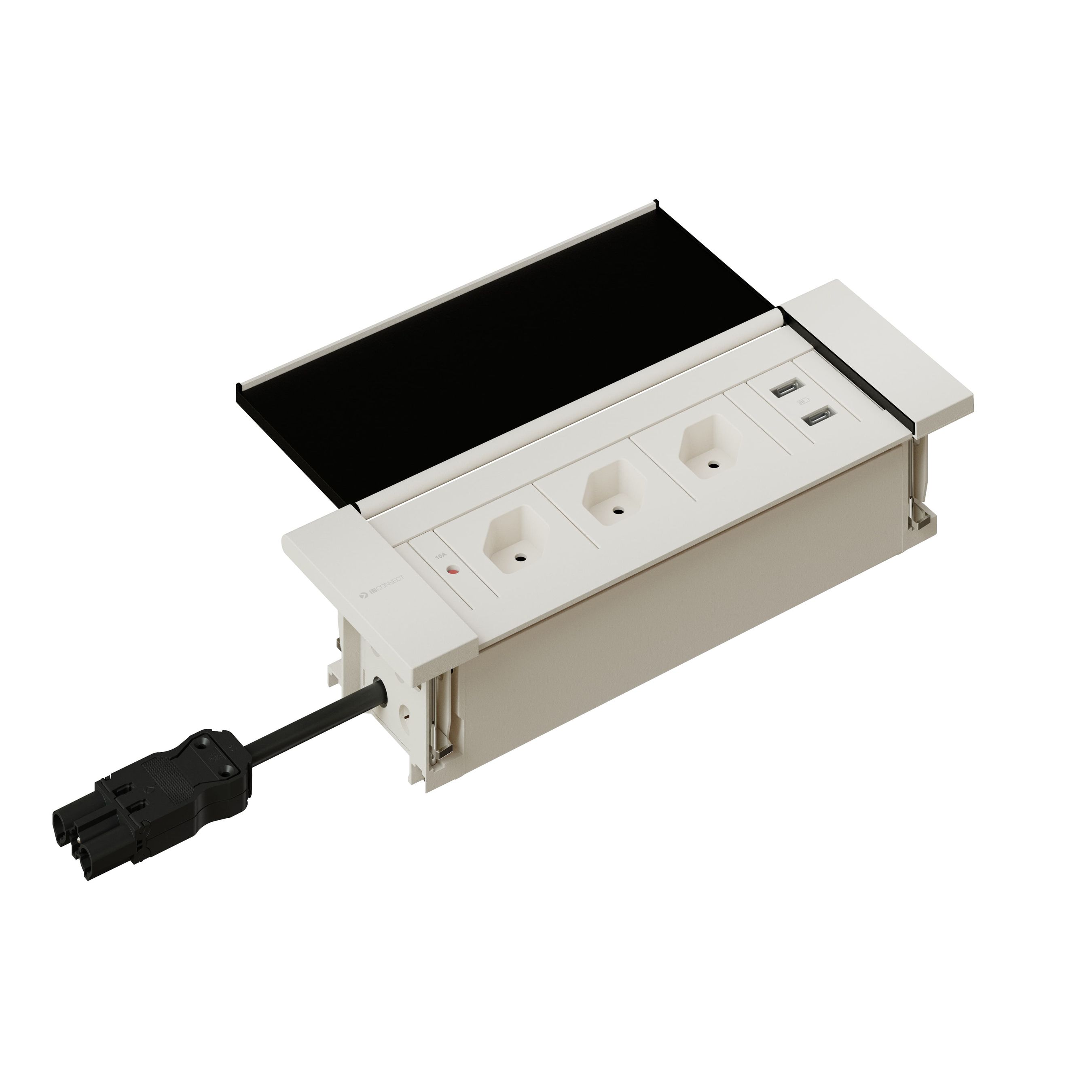 NEXO presa multipla bianco 3x tipo 13 1x USB-C/C