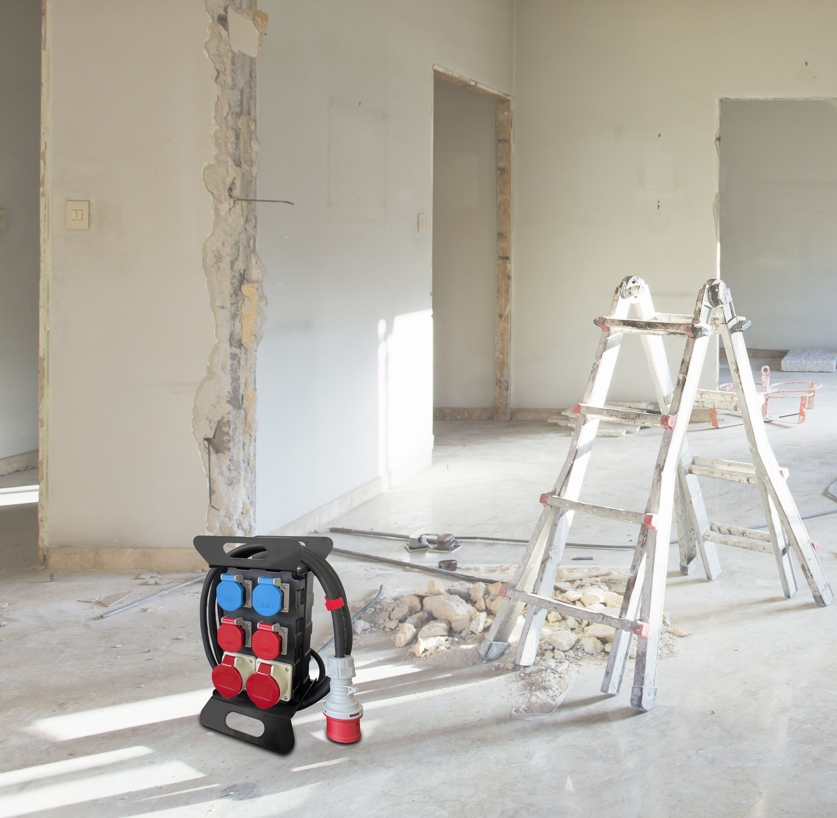 distributeur de courant noir