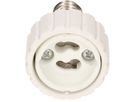 douille d'adaptateur de E14 à GU10 blanc