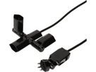 multiprise clip-clap Line 3x type 13 noir interrupteur 2m