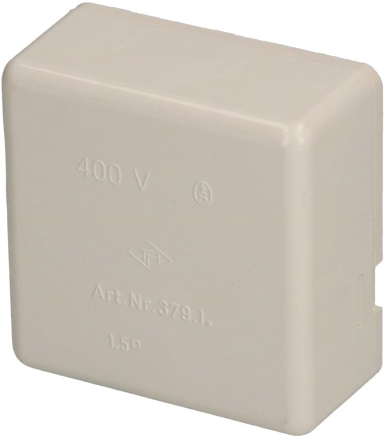 boîte de dérivation 66x66x30mm AP TH borne 6x1.5mm2 400V IP20 bc