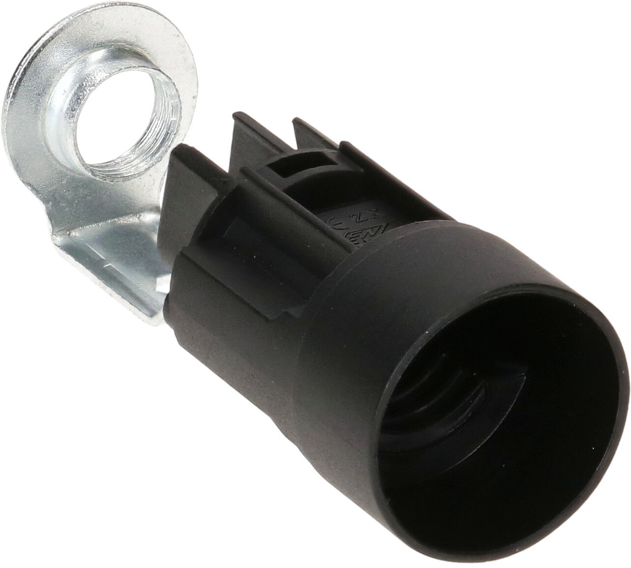 douille E14 bougie M10x1 H=65mm noir