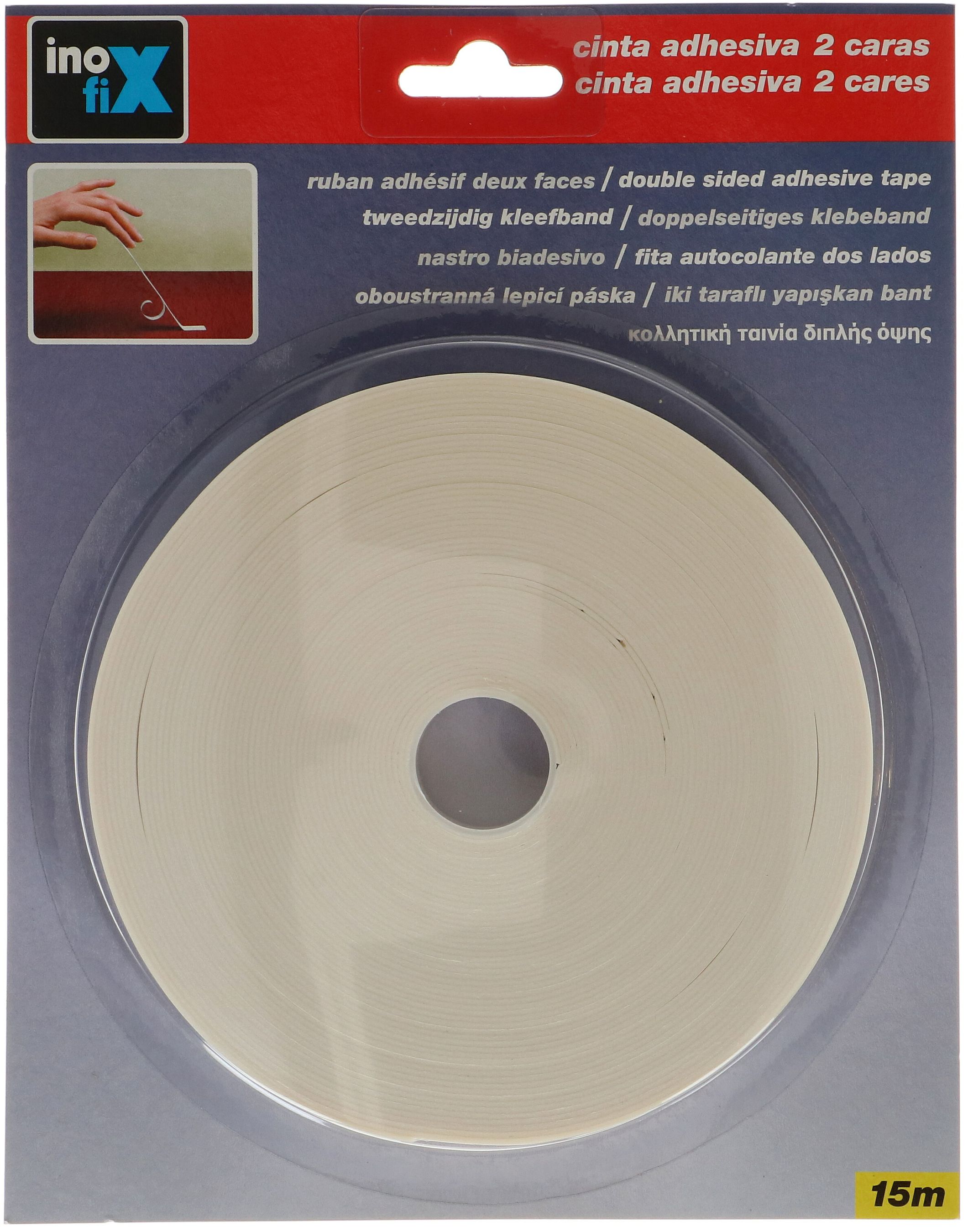 Doppelseitiges Klebeband 15mm x 15m