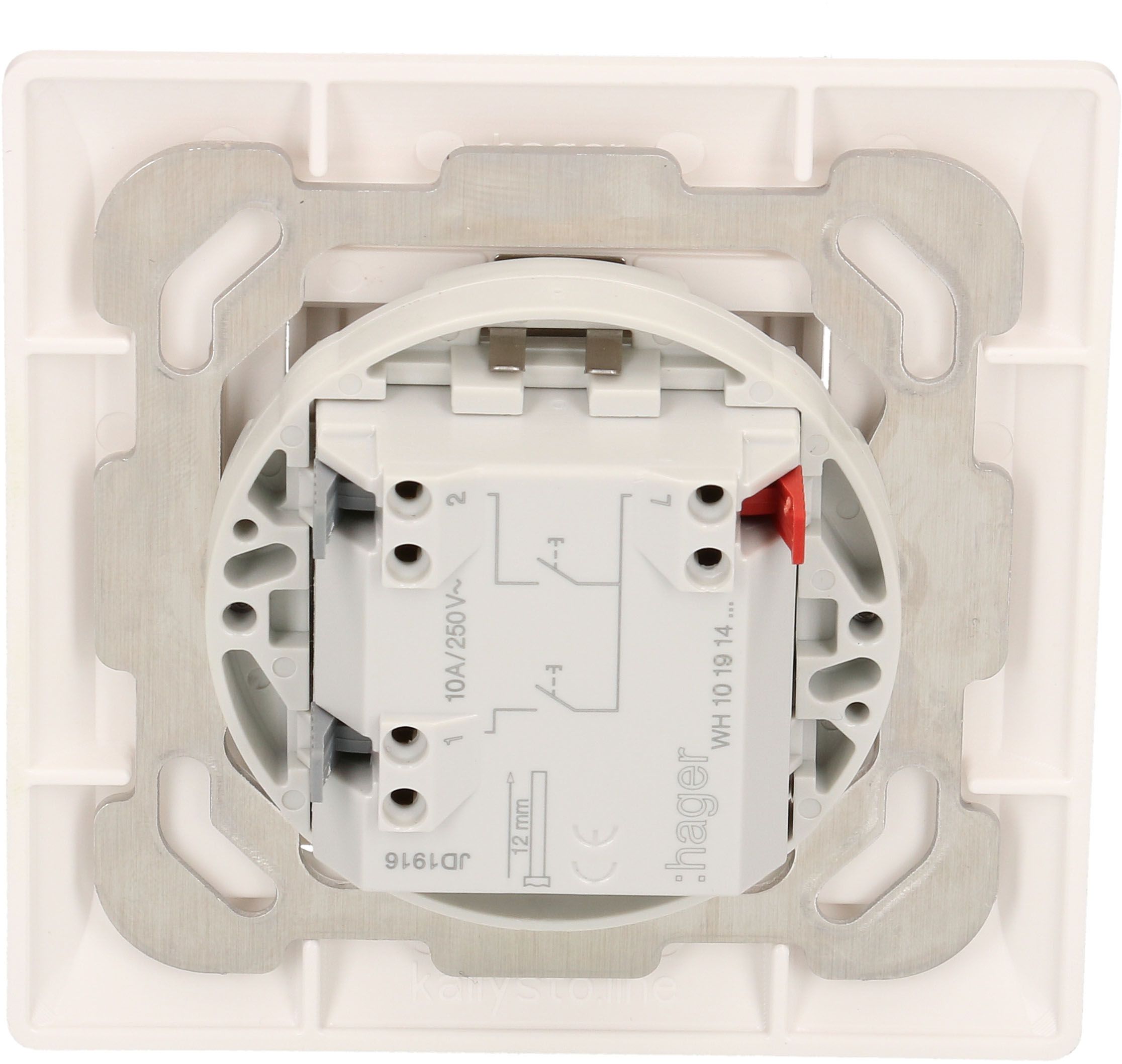 Drucktaster Storen UP Kallysto weiss