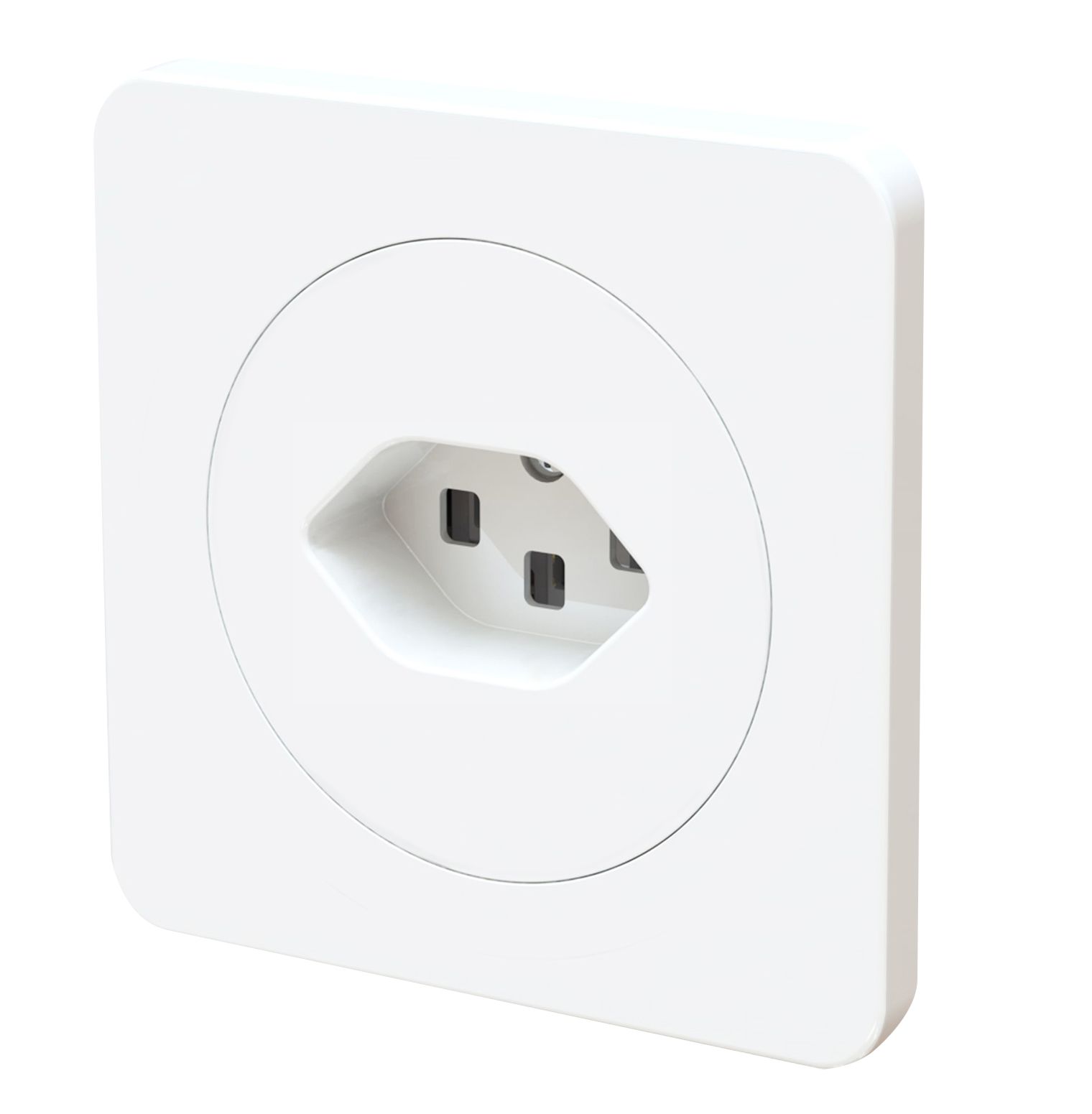 prise 1x type 23 ta.1x1 ENC maxONE blanc