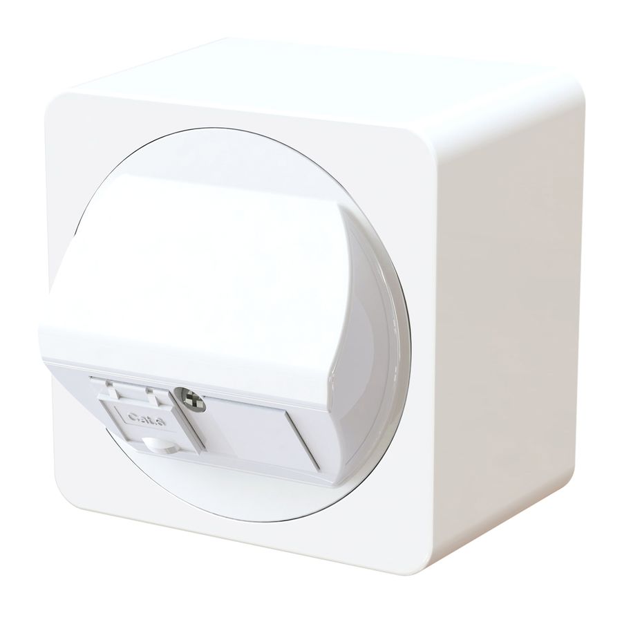 rete 1x RJ45 Cat. 6 non schermato / 1x ciaca AP maxONE bianco