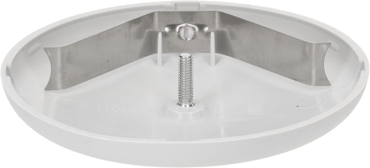 rosette de plafond rond étrier à ressort gris clair