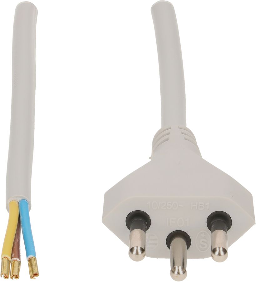 Cordon TDLR3x0,75mm2 gris L=3,0m