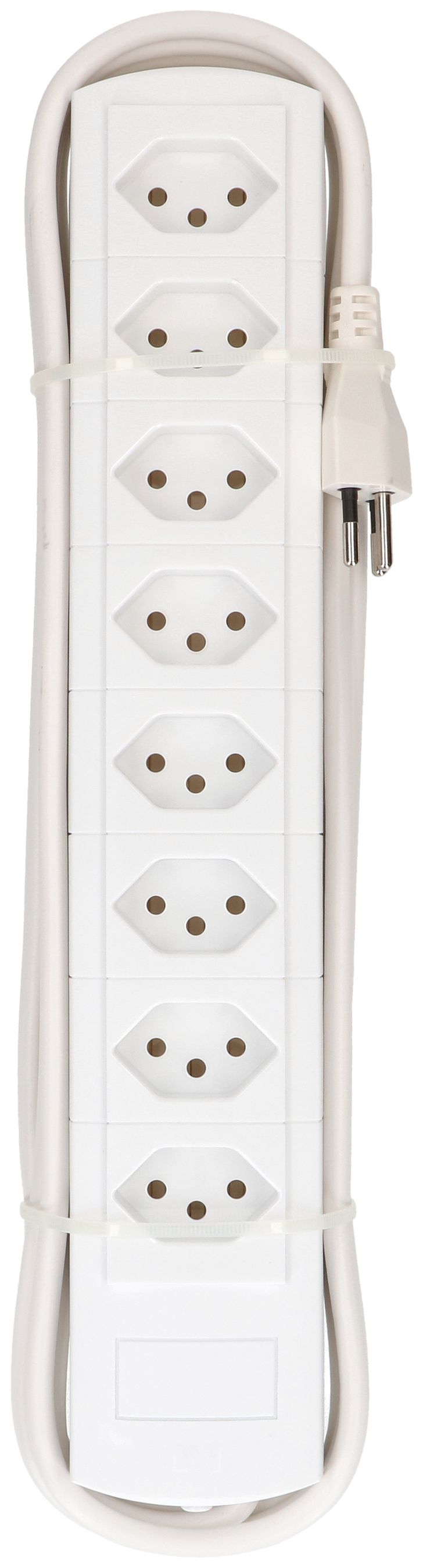 multiprise Prime Line 8x type 13 blanc 3m