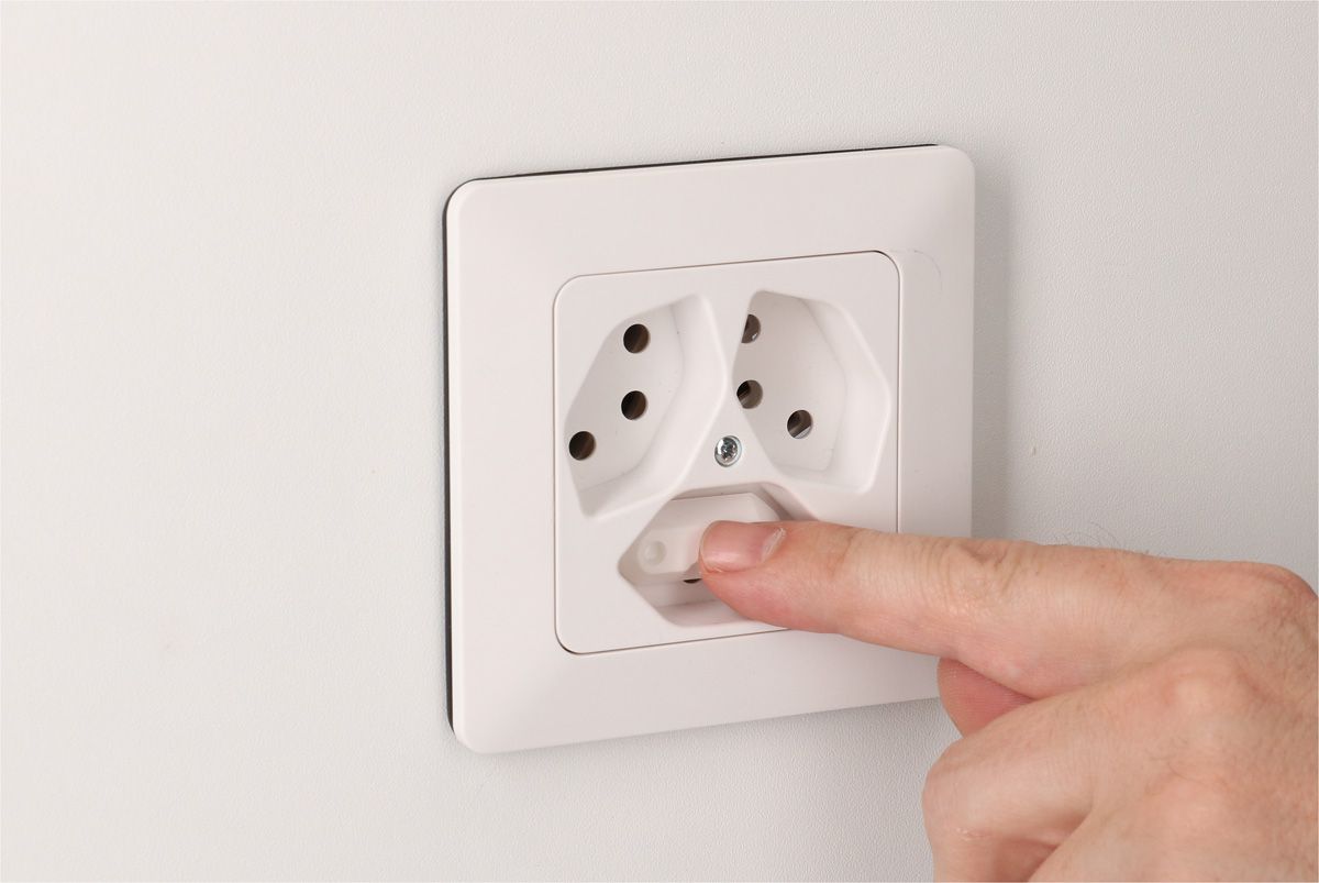 protection pour prises en polyéthylène