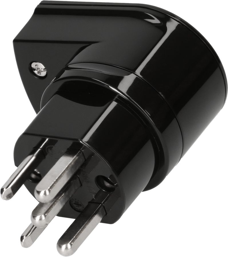 Fiche TH type 25 5-pôles noir coudé