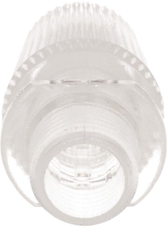 serre-câble 2xmâle M10x1 avec coiffe PC transparent