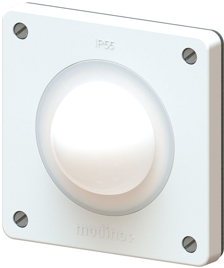 cadre pour Swisslux détecteur de mouvement 180° exo blanc