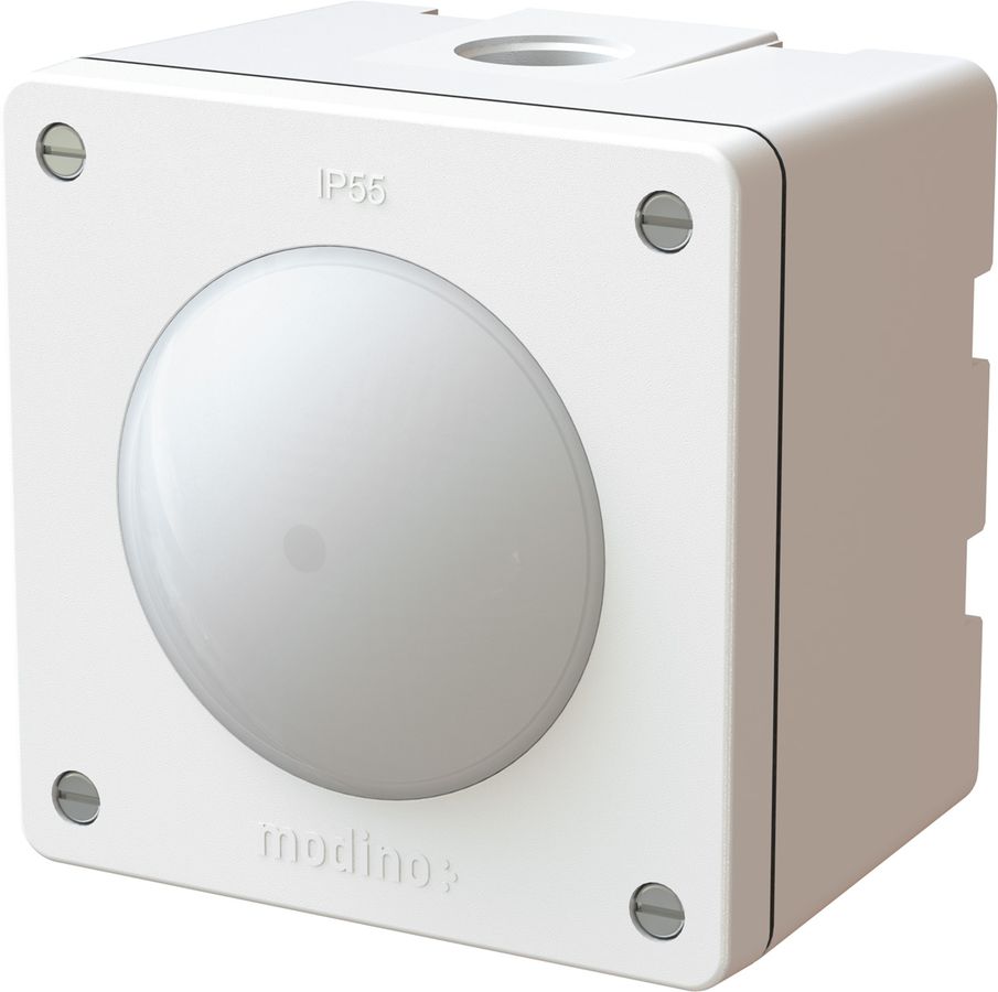 interruttore schema 3 illuminato AP exo IP55 bianco