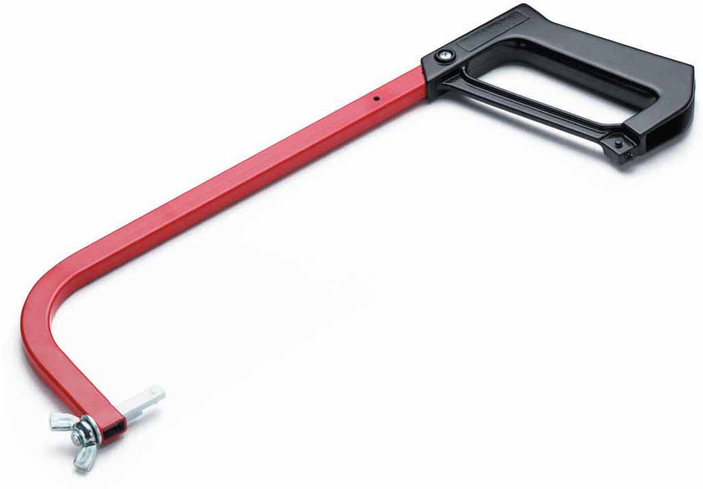 Arc de scie à métaux rouge portée 300mm