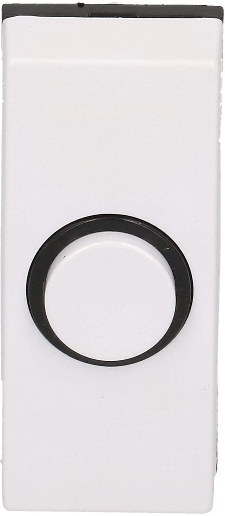 Bouton-poussoir Sesame blanc