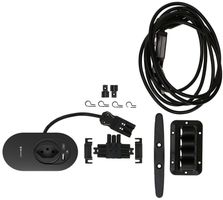 Single Anschluss-Set ORBIT Steckdoseneinheit sw Typ 13 USB-A/C