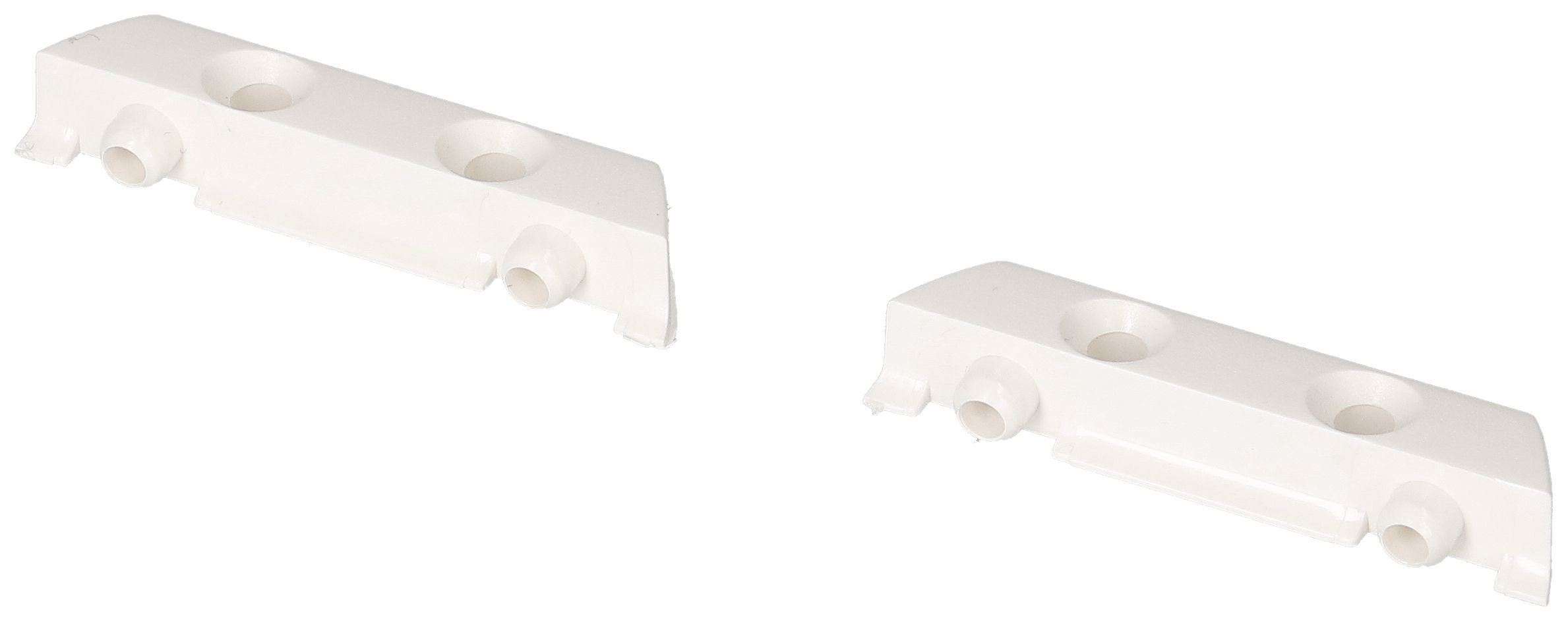 CUBO set de montage 90° blanc / 2 pièces