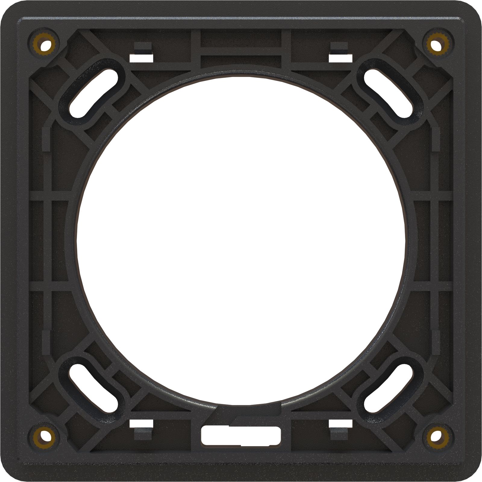 cadre de fixation ta.1x1 ENC exo IP55 noir