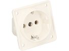 presa 1x Schuko apparecchio con placca frontale Berker Integro bi