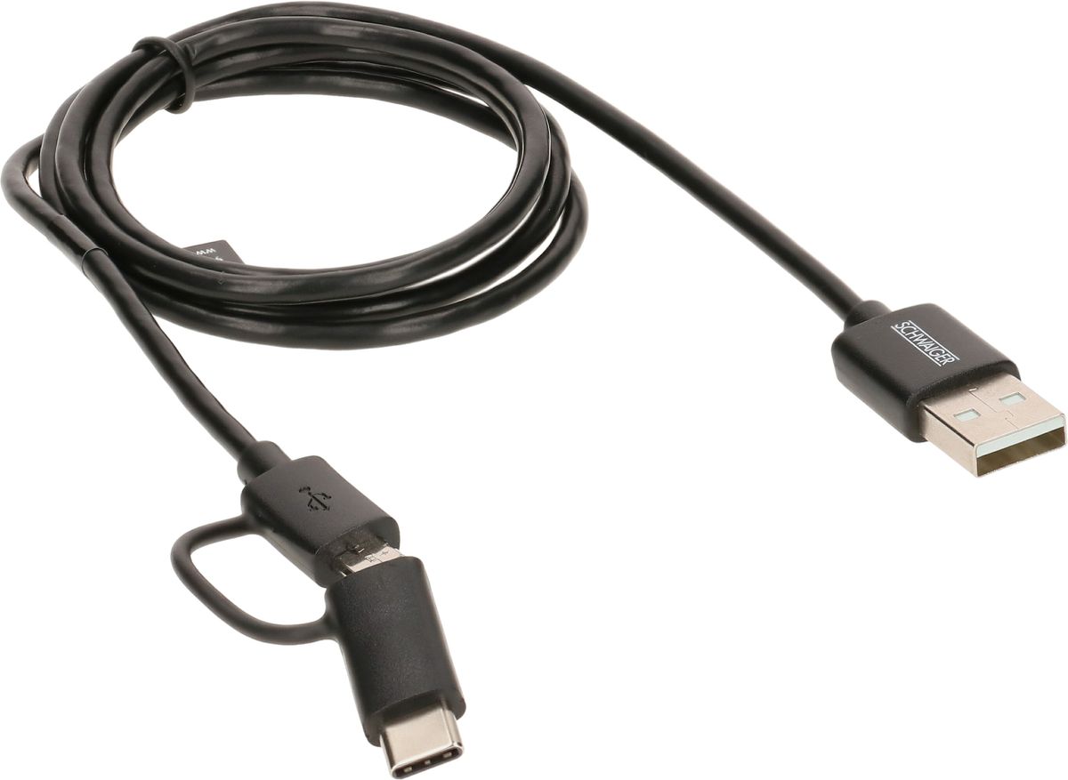 USB 3.1 câble adaptateur 1.0m noir