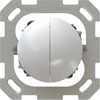 bouton-poussoir double NO/NF insert +plaque frontale exo IP55 bc