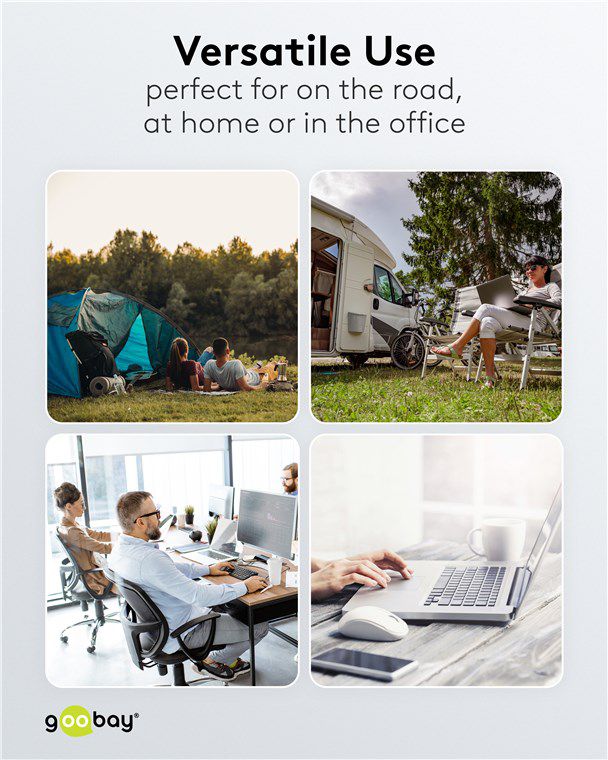 Powerbank 10000mAh PD/Wireless mit Magnetring