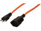Rallonge EPR/PUR H07BQ-F3G1.5 5m orange type 23 / type 23